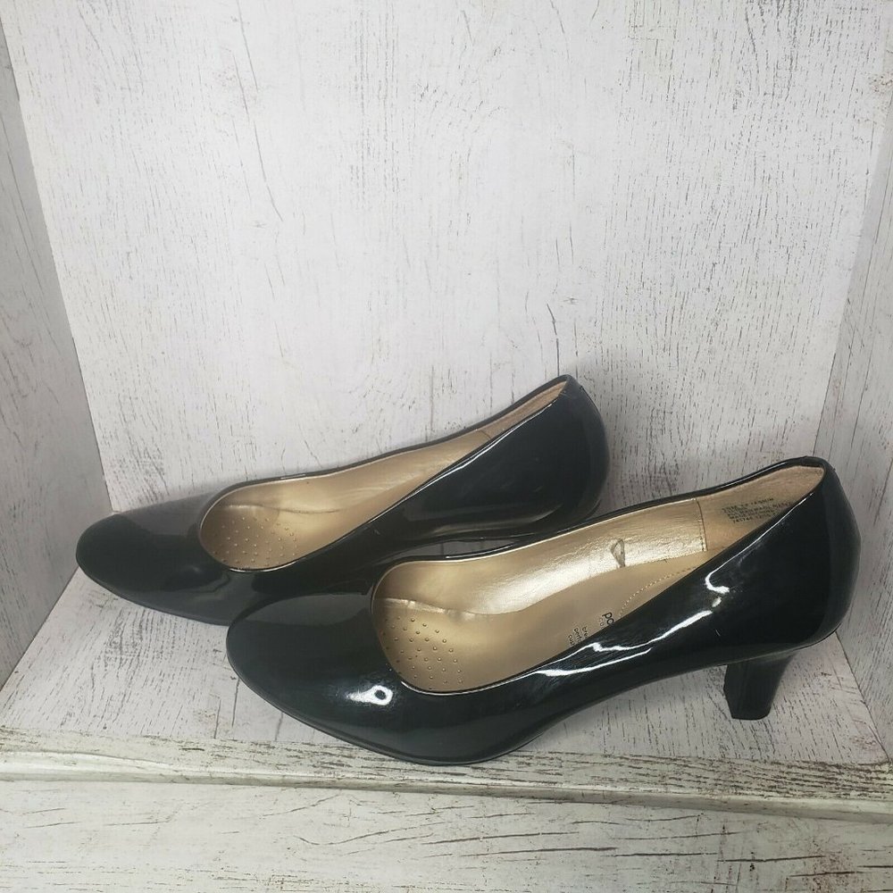 East5th Flex Form Yasmin Black Heels 10M